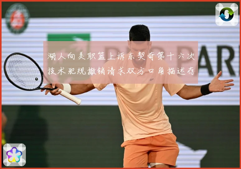 湖人向美职篮上诉东契奇第十六次技术犯规撤销请求双方口角描述存赛场复盘：最新赛事动态与深度分析